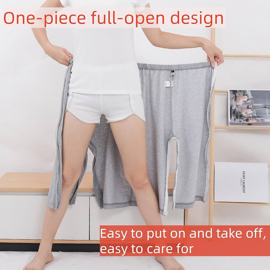 Amazon.com: KUMUROETA Zippered Open-Crotch Nursing Pants
